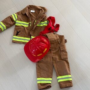 Fireman costume toddler 2-3